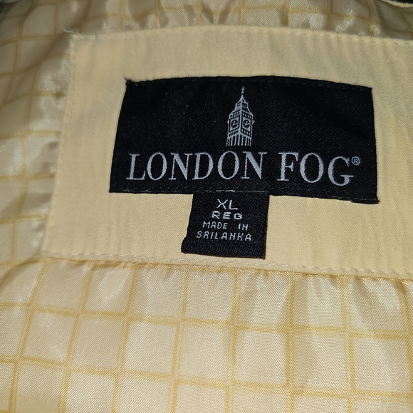 London Fog Vintage Windbreaker Short Coat In XL - Picture 7 of 10